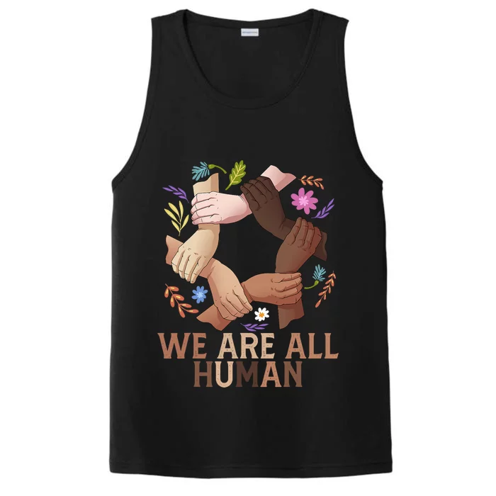 Black History Month Juneteenth Gifts We Are All Human Performance Tank