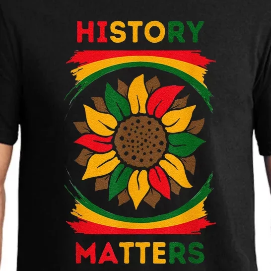 Black History Month African American History Matters Pajama Set