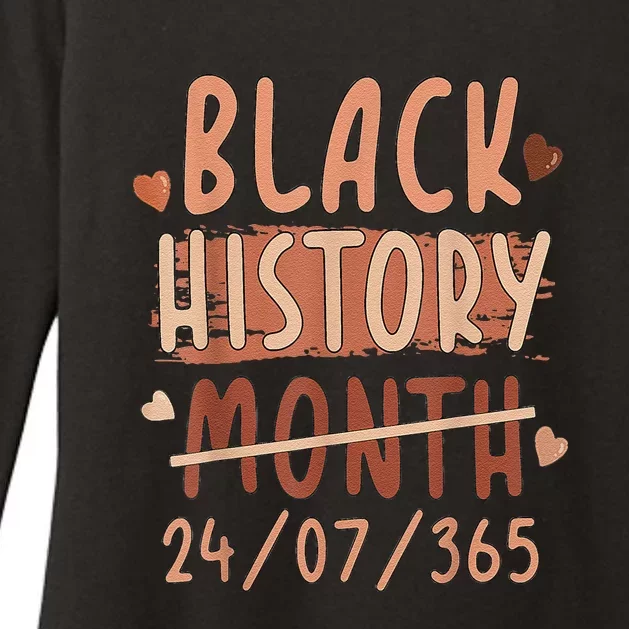 Black History Month Afro Melanin Black Women Afro American Womens CVC Long Sleeve Shirt