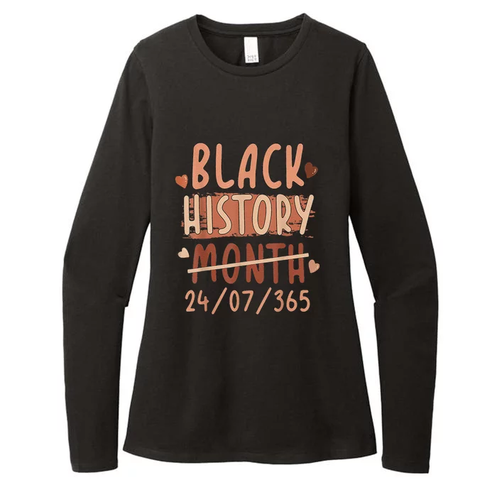 Black History Month Afro Melanin Black Women Afro American Womens CVC Long Sleeve Shirt