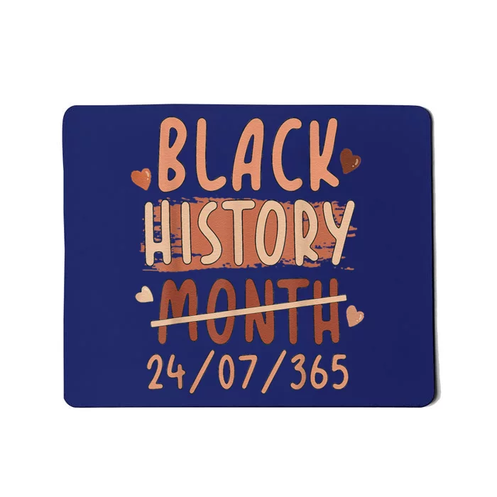 Black History Month Afro Melanin Black Women Afro American Mousepad