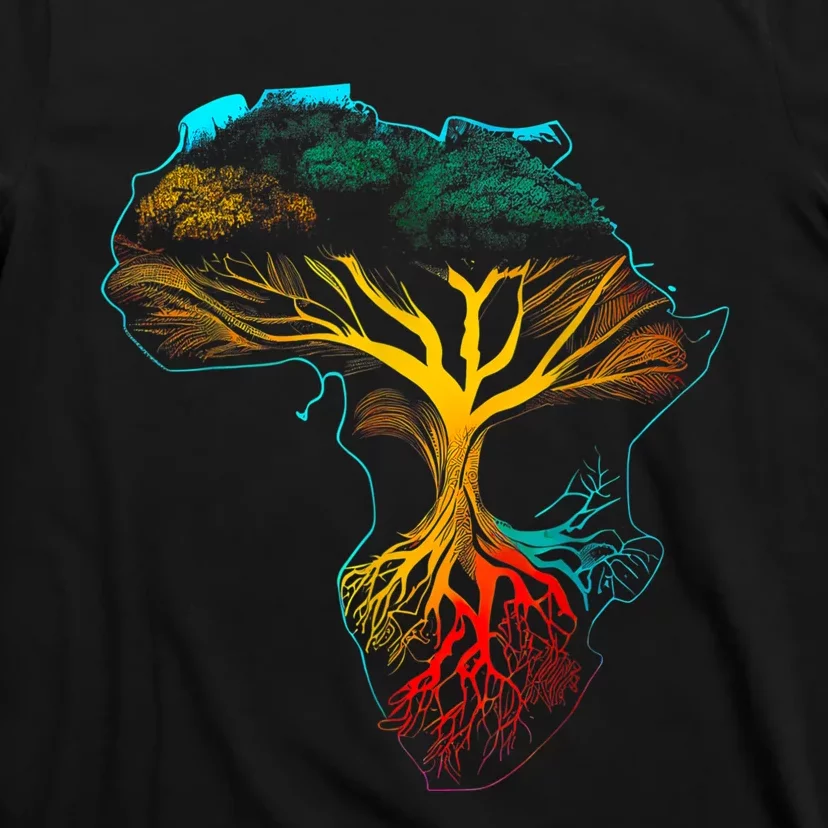 Black History Month African American Ancestors' Roots T-Shirt