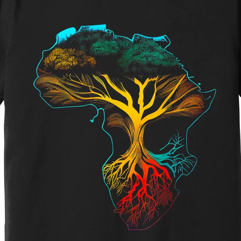 Black History Month African American Ancestors' Roots Premium T-Shirt