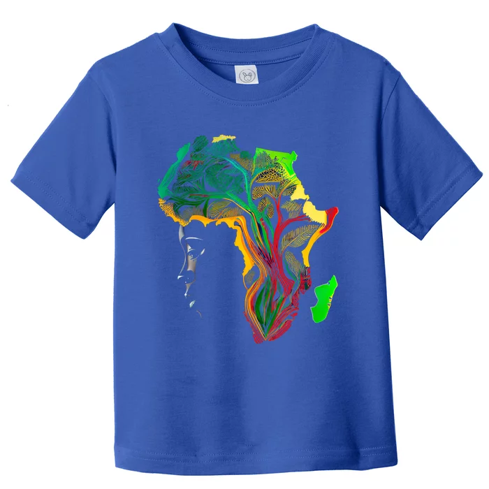 Black History Month Gift African American Ancestors' Roots Gift Toddler T-Shirt