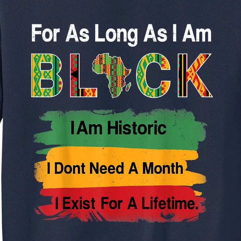 Black History Month Africa Map Kente Cloth Sweatshirt