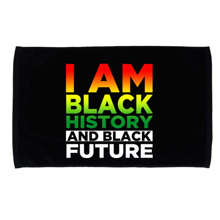 Black History Month Gift I Am Black Gift Black Is Beautiful Tee Cool Gift Microfiber Hand Towel