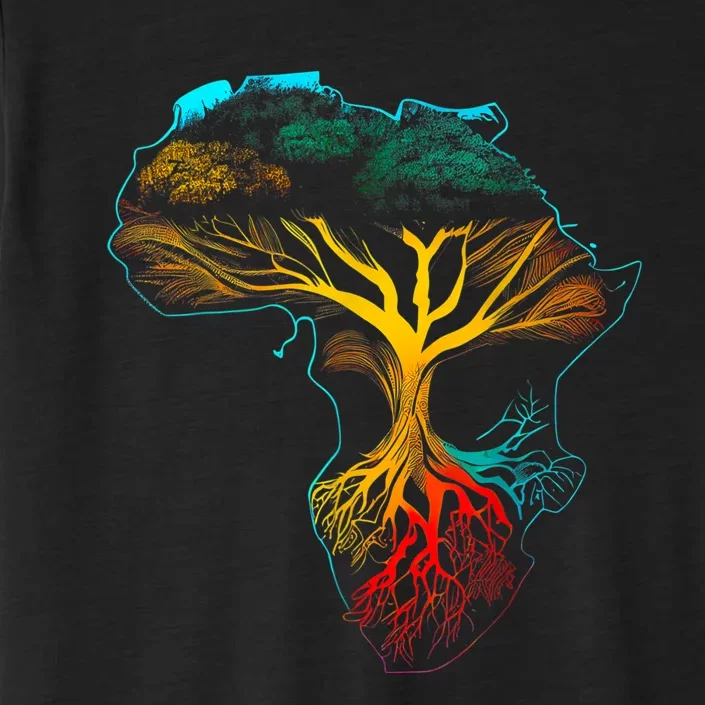 Black History Month African American Ancestors' Roots ChromaSoft Performance T-Shirt