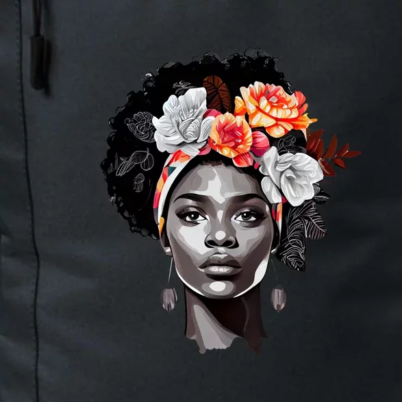 Black History Month Girl African Woman Afro America Daily Commute Backpack