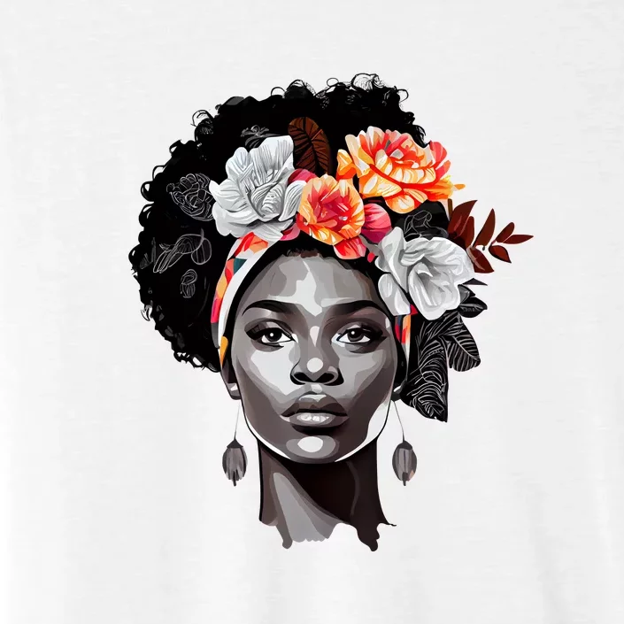 Black History Month Girl African Woman Afro America ChromaSoft Performance T-Shirt