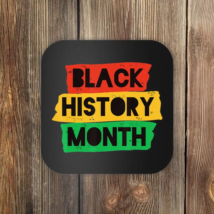 Black History Month African American Celebration Coaster