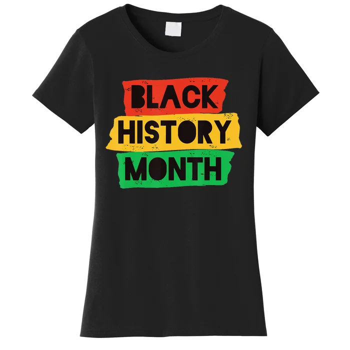 Black History Month African American Celebration Women's T-Shirt