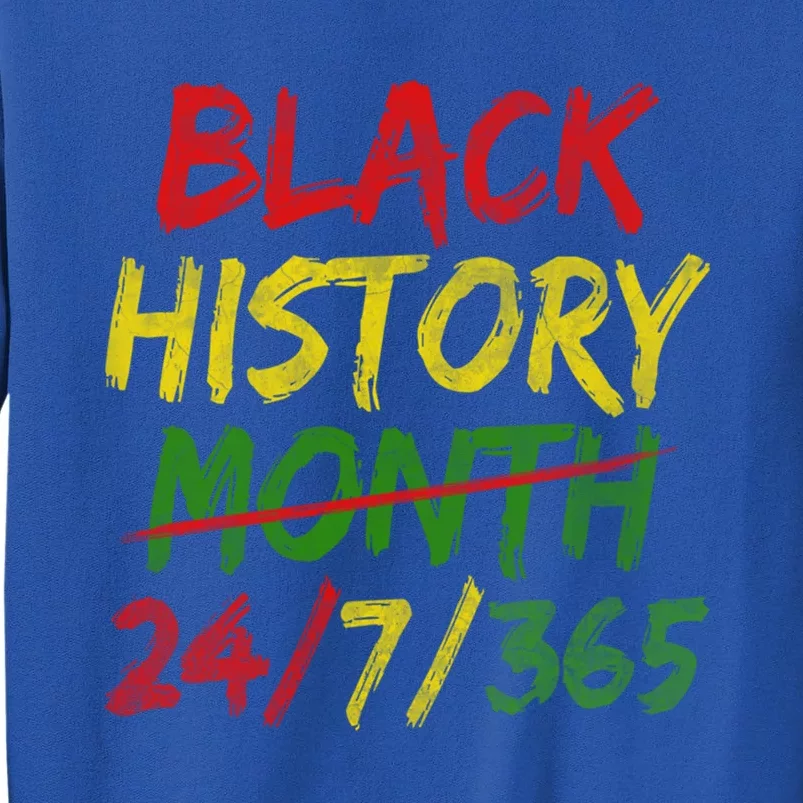 Black History Month 24/7/365 African Melanin Black Pride Gift Sweatshirt