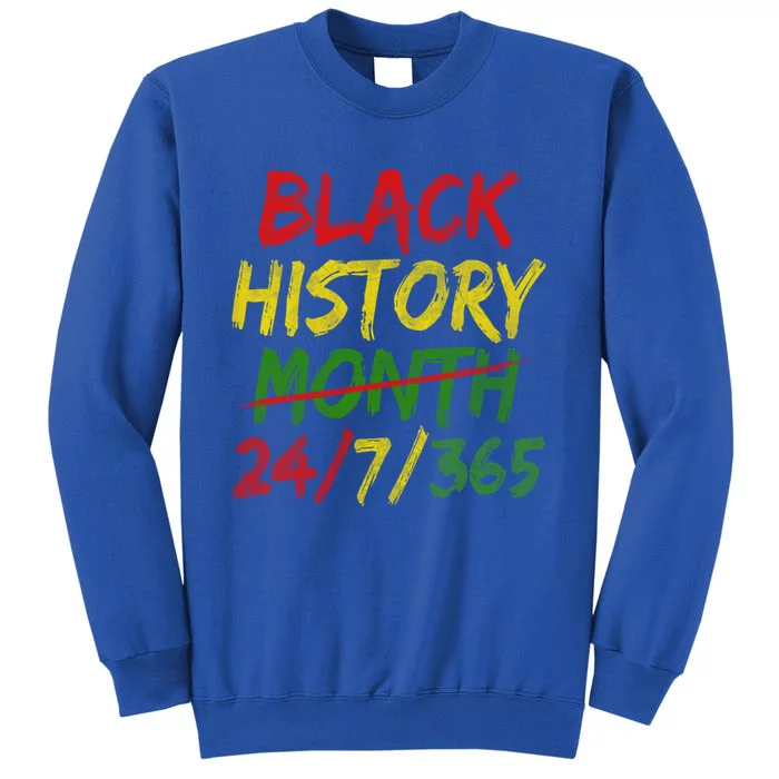 Black History Month 24/7/365 African Melanin Black Pride Gift Sweatshirt