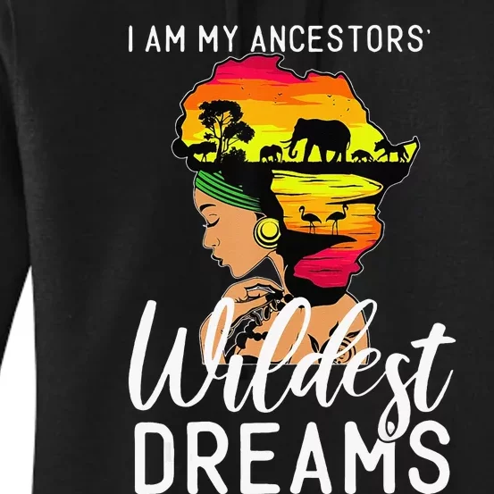 Black History Month African American Celebration Women's Pullover Hoodie