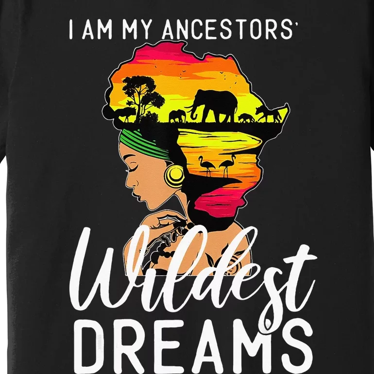 Black History Month African American Celebration Premium T-Shirt