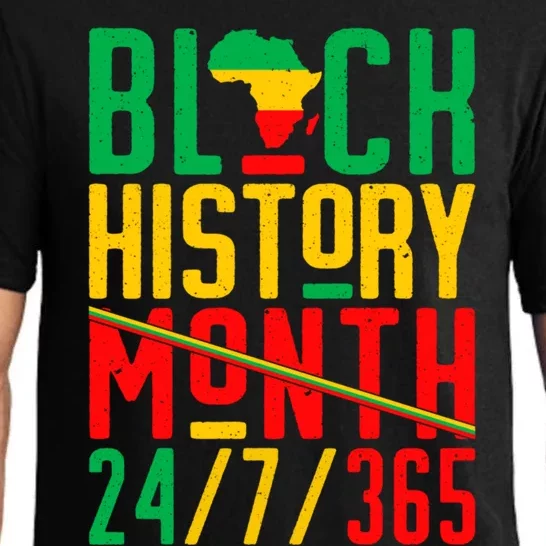 Black History Month 24/7/365 Juneteenth Proud Gift Pajama Set