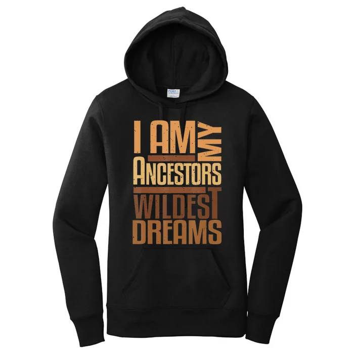 Black History Month African American Celebration Women's Pullover Hoodie