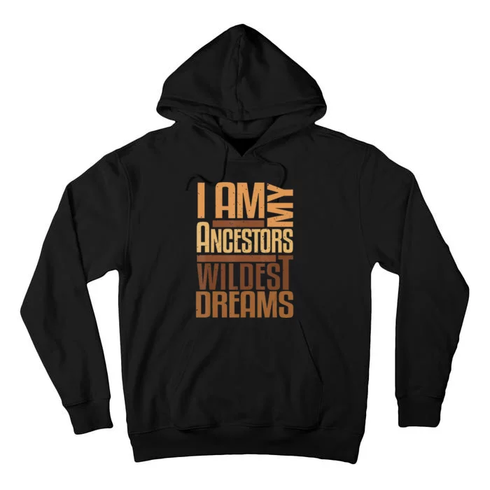 Black History Month African American Celebration Tall Hoodie