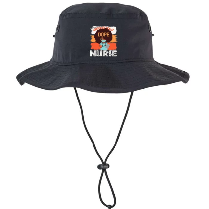 Black History Month Proud Black Unapologetically Dope Nurse Legacy Cool Fit Booney Bucket Hat