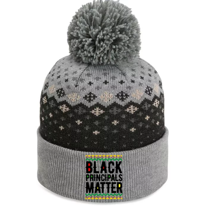 Black History Month Cute Gift My History Is Strong African Cool Gift The Baniff Cuffed Pom Beanie