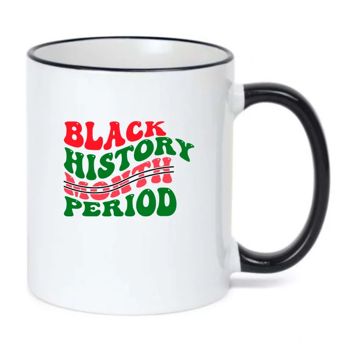 Black History Month Period Gift Black Color Changing Mug