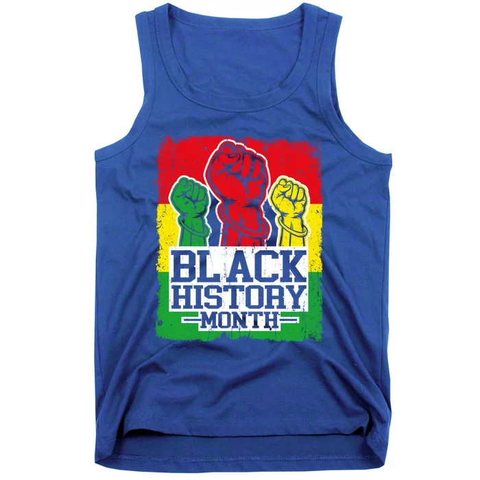 Black History Month Blm Juneteenth Melanin African Freedom Gift Tank Top