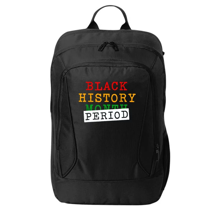 Black History Month Period African Pride City Backpack