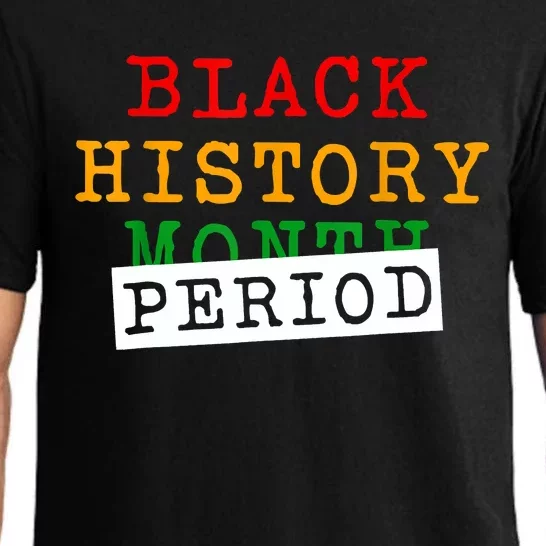 Black History Month Period African Pride Pajama Set