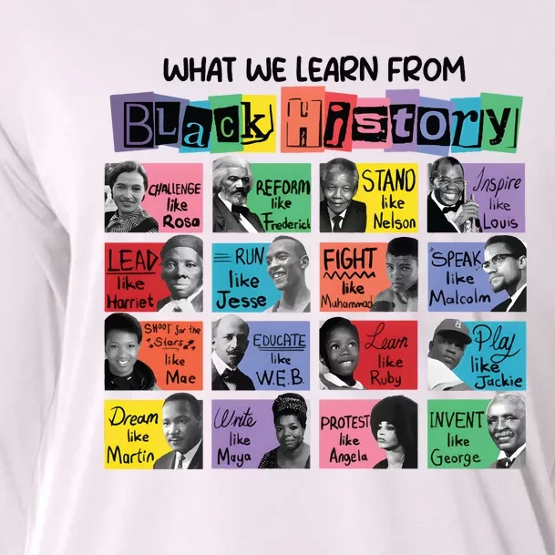 Black History Month Black And Proud Cooling Performance Long Sleeve Crew