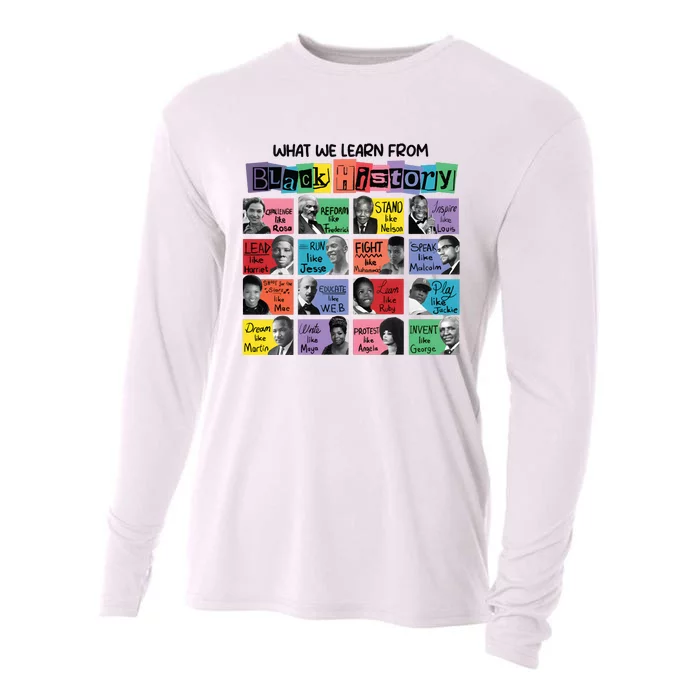 Black History Month Black And Proud Cooling Performance Long Sleeve Crew