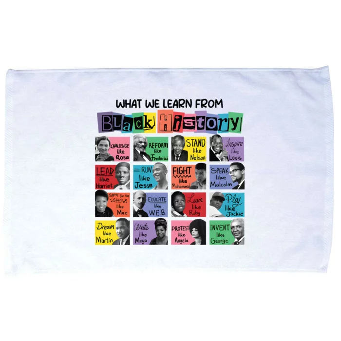 Black History Month Black And Proud Microfiber Hand Towel