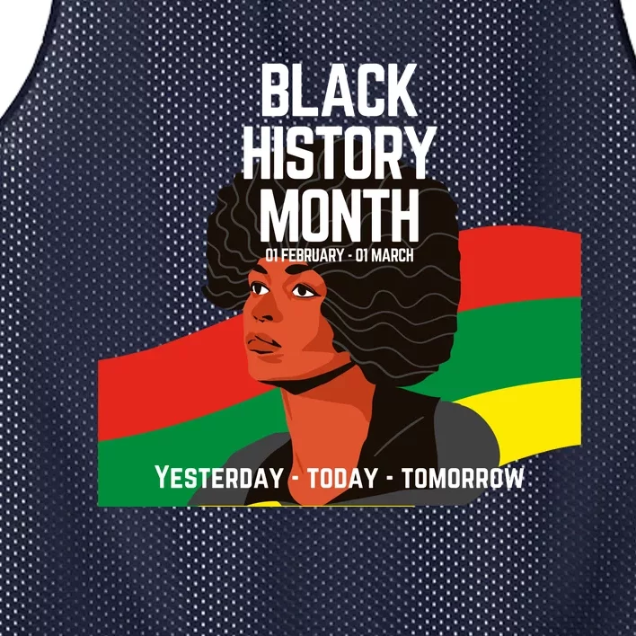 Black History Month Black Women African American Black Beauty Mesh Reversible Basketball Jersey Tank