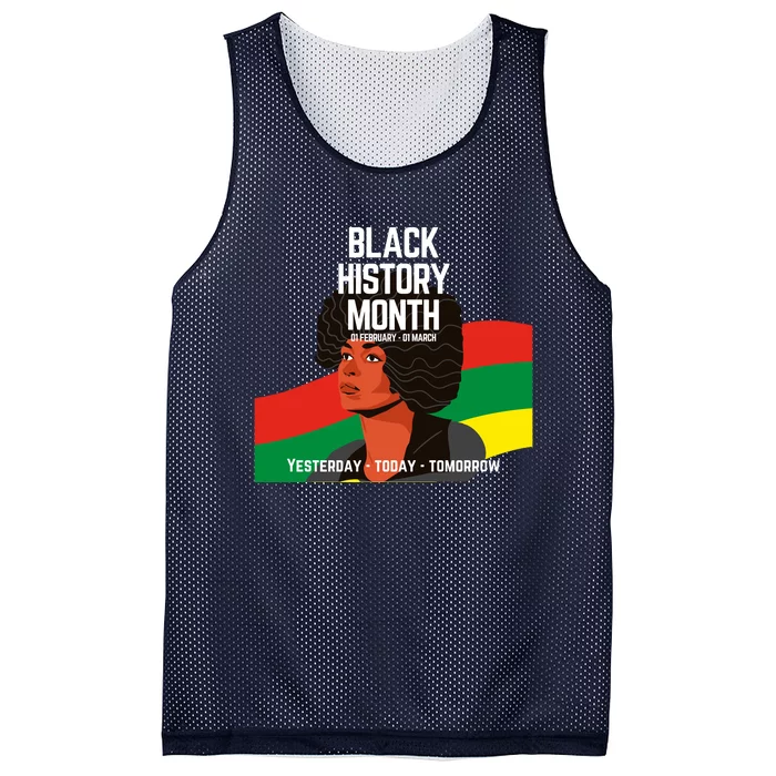 Black History Month Black Women African American Black Beauty Mesh Reversible Basketball Jersey Tank