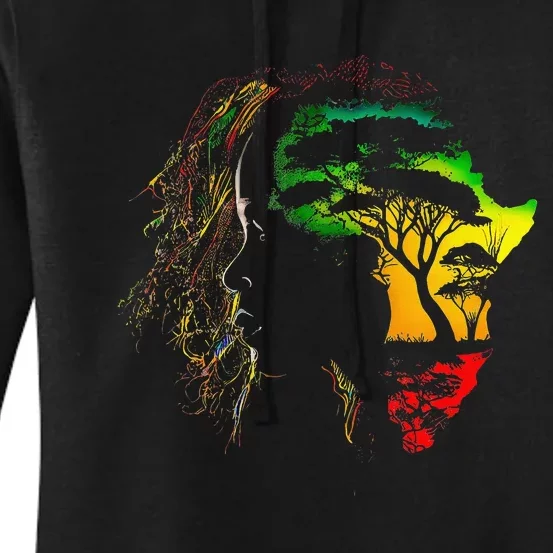 Black history month African American Ancestors' roots Women's Pullover Hoodie