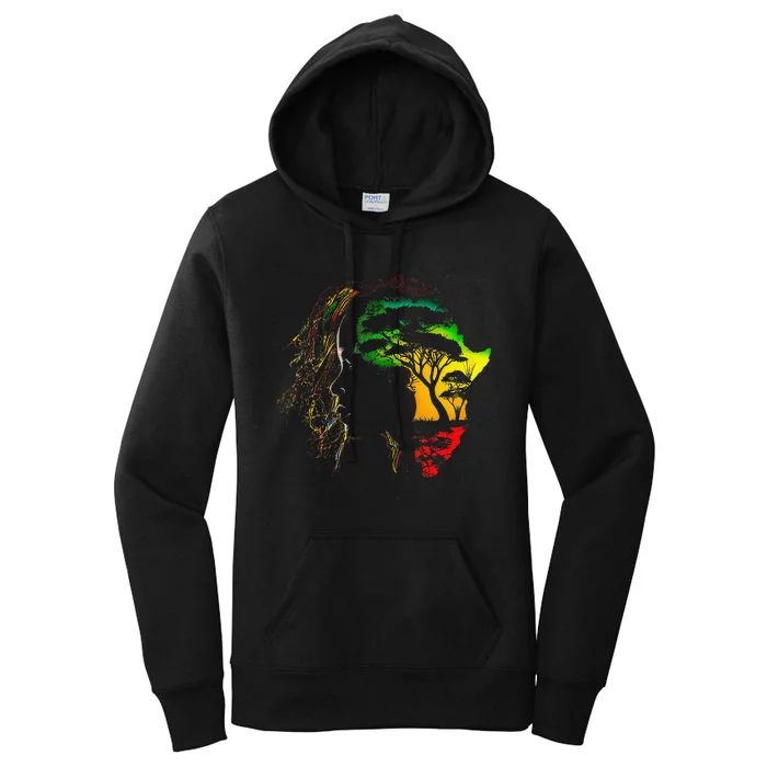 Black history month African American Ancestors' roots Women's Pullover Hoodie