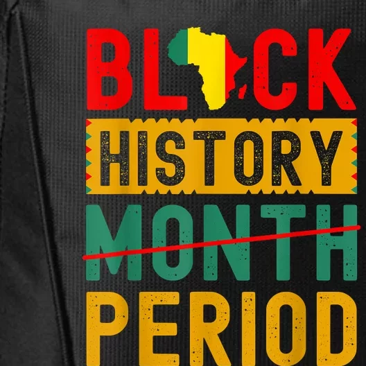 Black History Month Period African Pride City Backpack