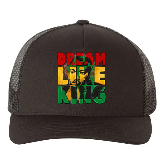 Black History Month Martin Have Dream Luther King Day Yupoong Adult 5-Panel Trucker Hat