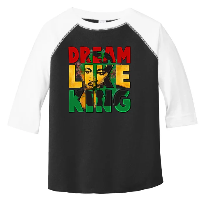 Black History Month Martin Have Dream Luther King Day Toddler Fine Jersey T-Shirt