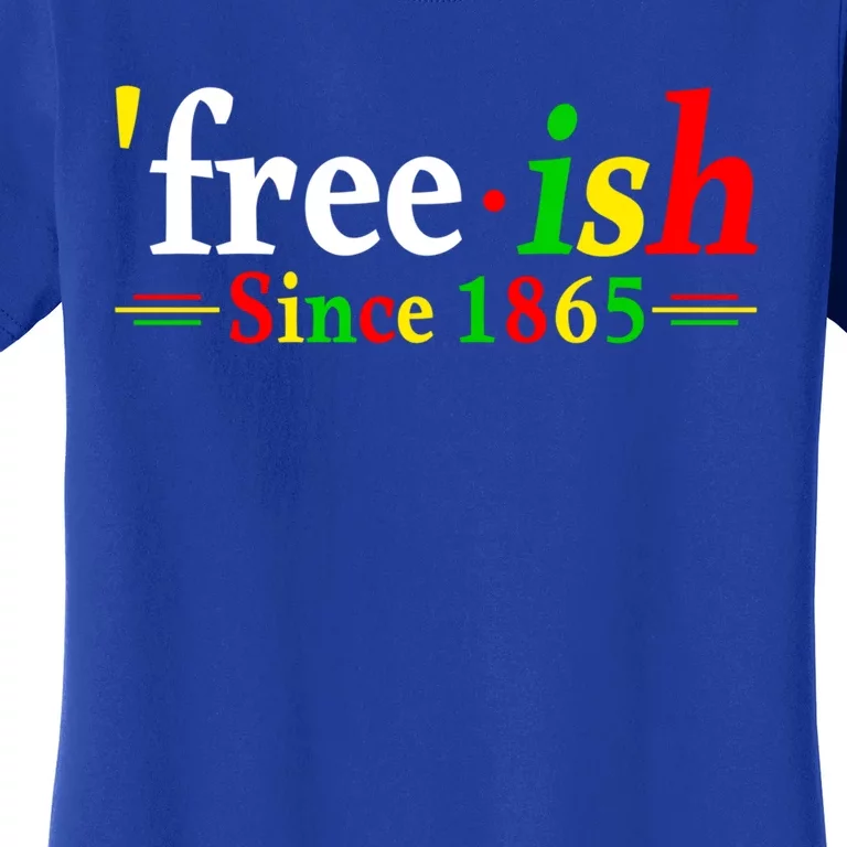 Black History Month Juneteenth Freedom Ecipation Freegiftish Funny Gift Women's T-Shirt