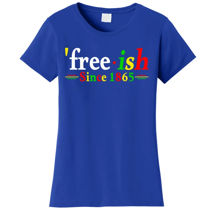 Black History Month Juneteenth Freedom Ecipation Freegiftish Funny Gift Women's T-Shirt