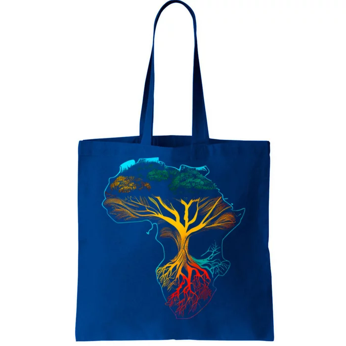 Black History Month Cool Gift African American Ancestors' Roots Gift Tote Bag