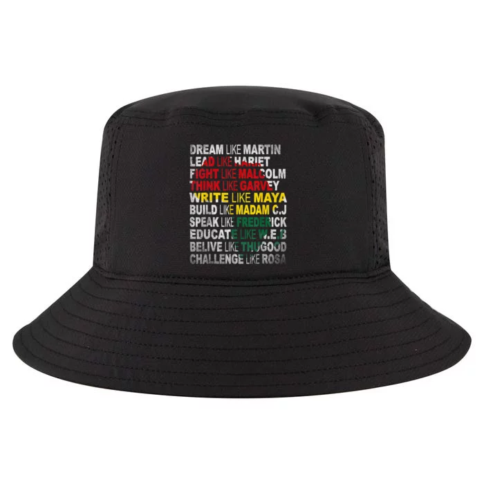 Black History Month Apparel Outfit Cool Comfort Performance Bucket Hat