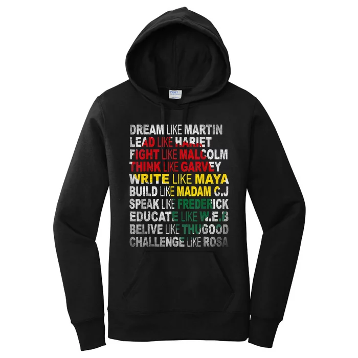 Black History Month Apparel Outfit Women's Pullover Hoodie