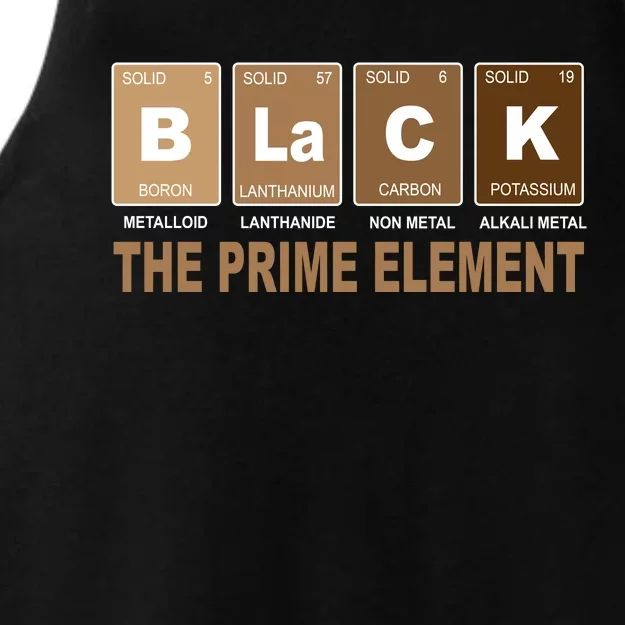 Black History Month Prime Element Ladies Tri-Blend Wicking Tank