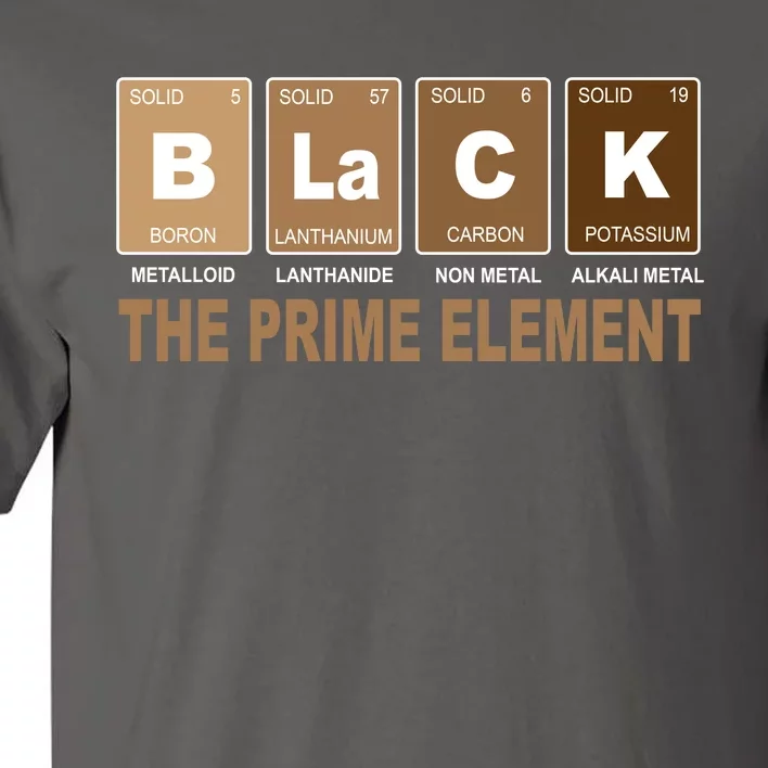 Black History Month Prime Element Tall T-Shirt