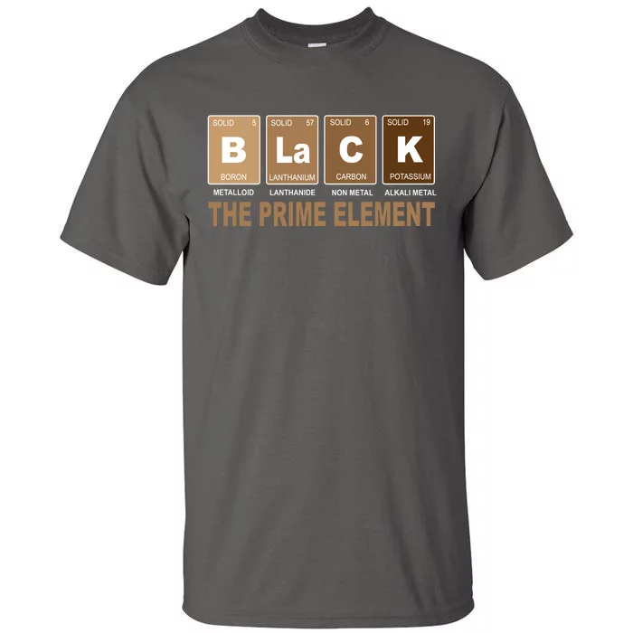 Black History Month Prime Element Tall T-Shirt