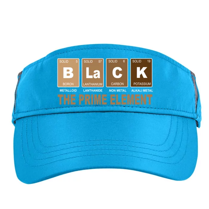 Black History Month Prime Element Adult Drive Performance Visor