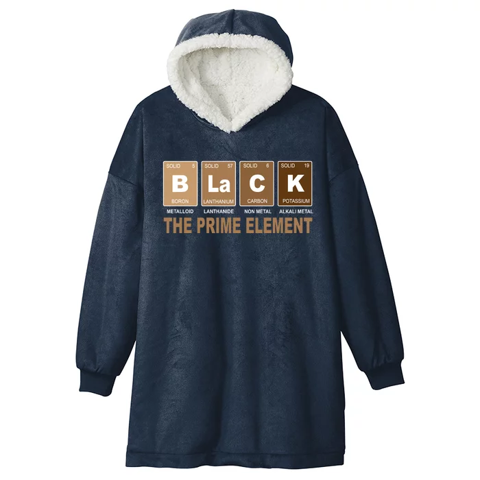 Black History Month Prime Element Hooded Wearable Blanket