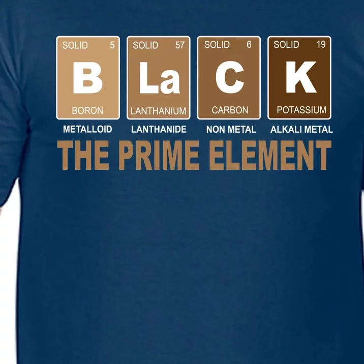 Black History Month Prime Element Comfort Colors T-Shirt