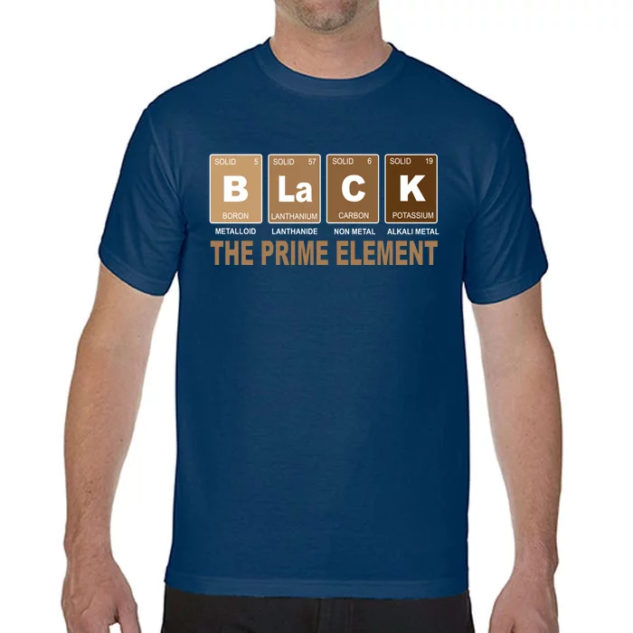 Black History Month Prime Element Comfort Colors T-Shirt